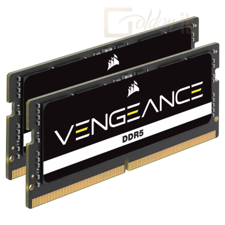 RAM - Notebook Corsair 64GB DDR5 5600MHz Kit(2x32GB) SODIMM Vengeance - CMSX64GX5M2A5600C48