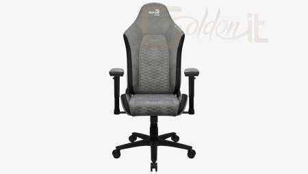 Gamer szék Aerocool CROWN AeroSuede Gaming Chair Stone Grey - AEROCROWN-STONE-GREY