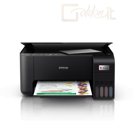 Multifunkciós nyomtató Epson EcoTank L3270 Wireless Tintasugaras Nyomtató/Másoló/Scanner - C11CJ67434