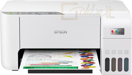 Multifunkciós nyomtató Epson EcoTank L3276 Wireless Tintasugaras Nyomtató/Másoló/Scanner - C11CJ67436