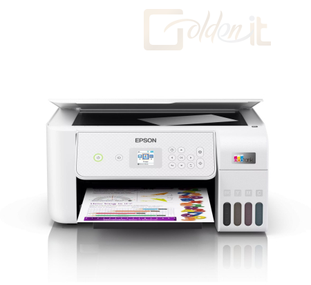 Multifunkciós nyomtató Epson EcoTank L3286 Wireless Tintasugaras Nyomtató/Másoló/Scanner - C11CJ66427