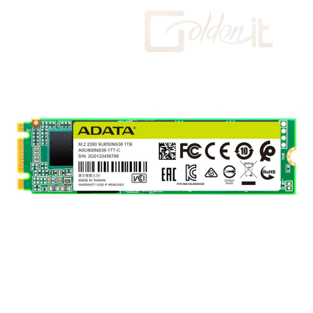 Winchester SSD A-Data 1TB M.2 2280 Ultimate SU650 - ASU650NS38-1TT-C