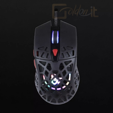 Egér KONIX Dungeons & Dragons Ultra Light Gaming mouse Black - KX-DND-GM-UL