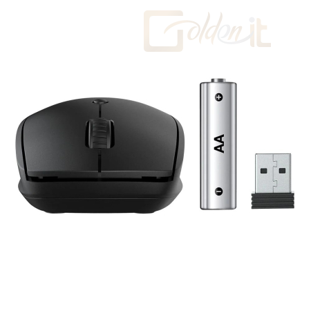 Egér JLab Go Wireless Bluetooth Mouse Black - IEUMGOMOUSERBLK124