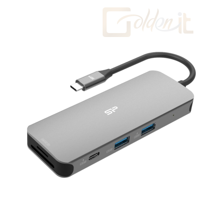 Notebook kiegészitők Silicon Power SR30 Docking Station Grey - SPU3C08DOCSR300G