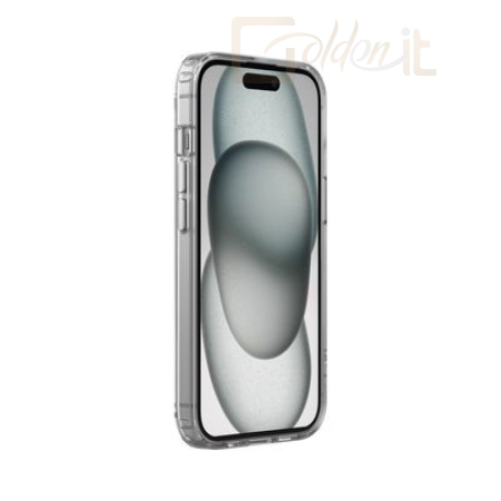 Okostelefon kiegészítő Belkin SheerForce Magnetic Clear Protective iPhone Case for iPhone 15 - MSA019BTCL