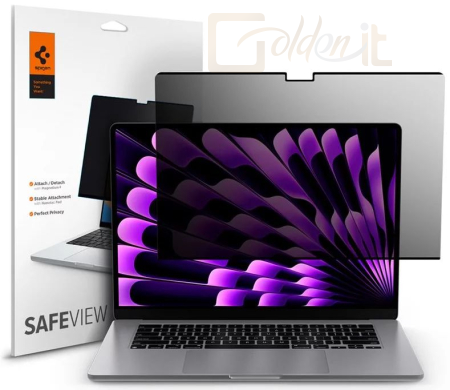 Notebook kiegészitők Spigen SafeView Privacy Filter MacBook Air 15