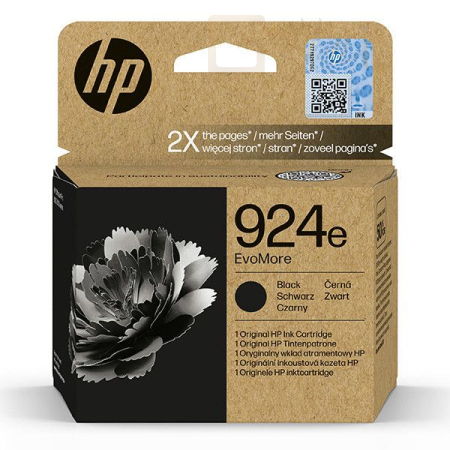 Nyomtató - Tintapatron HP 924e Black tintapatron - 4K0V0NE#CE1