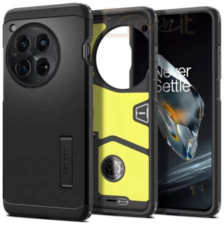 Okostelefon kiegészítő Spigen Tough Armor OnePlus 12 Black - ACS07376