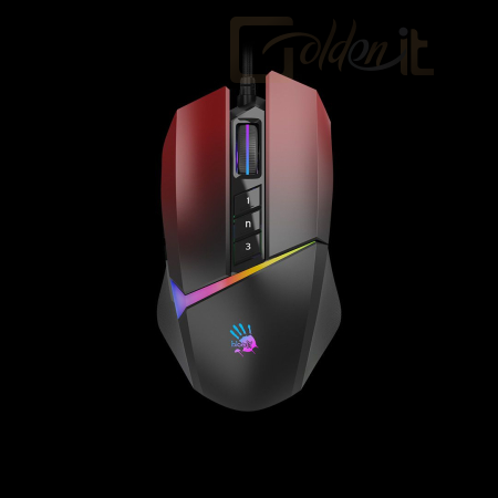 Egér A4-Tech Bloody W60 Max Activated RGB Gaming mouse Gradient Red - W60 MAX A RD