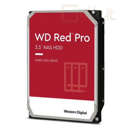 Winchester (belső) Western Digital 8TB 7200rpm SATA-600 256MB Red Pro WD8005FFBX - WD8005FFBX