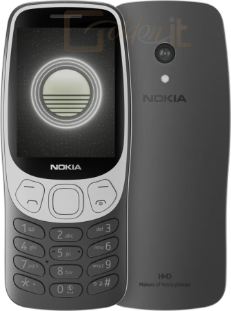 Mobil készülékek Nokia 3210 DualSIM Grunge Black - 1GF025CPA2L04