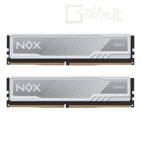 RAM Apacer 16GB DDR4 3600MHz Kit(2x8GB) NOX White - AH4U16G36C25YMWAA-2