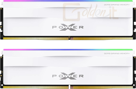 RAM Silicon Power 32GB DDR5 6000MHz Kit(2x16GB) XPower Zenith Gaming RGB White - SP032GXLWU60AFDH