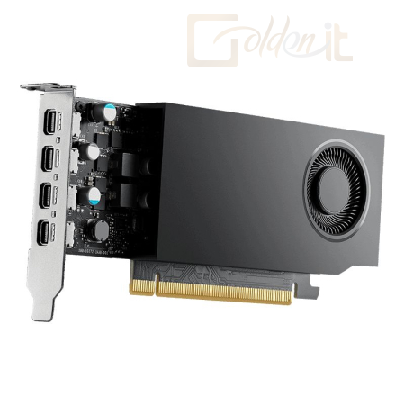 Videókártya PNY RTX A400 4GB DDR6 OEM - VCNRTXA400-SB