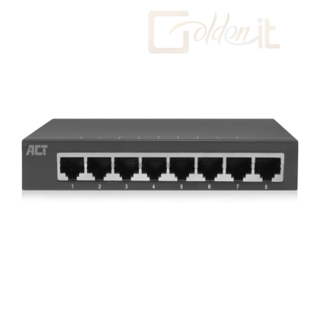 Hálózati eszközök ACT AC4418 8-Port Gigabit Ethernet Switch - AC4418