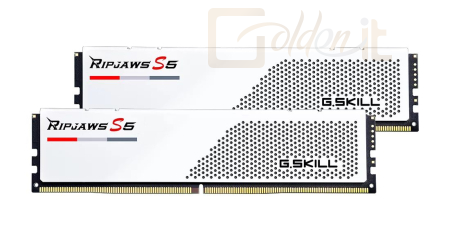 RAM G.SKILL 64GB DDR5 5600MHz Kit(2x32GB) Ripjaws S5 White - F5-5600J4645A32GX2-RS5W