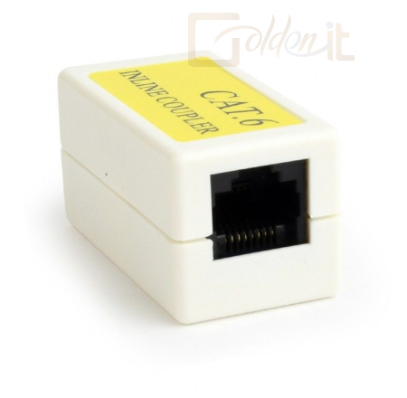 Hálózati eszközök Gembird NCA-LC6-01 Cat. 6 LAN Coupler White - NCA-LC6-01