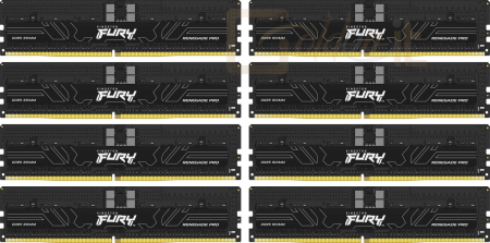 RAM Kingston 256GB DDR5 5600MHz Kit(8x32GB) Fury Renegade Pro Black - KF556R36RBK8-256