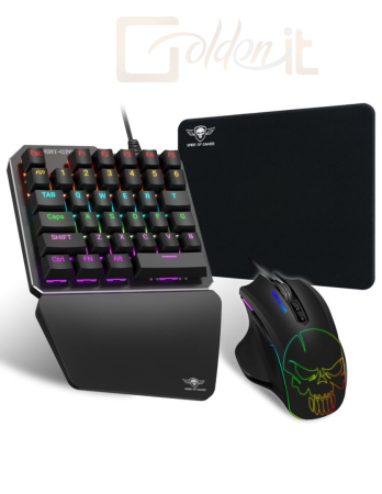 Billentyűzet Spirit Of Gamer Xpert Gameboard G700 Gaming Sett Black US - SOG-XG700