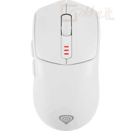 Egér Natec Genesis Zircon 500 Wireless Bluetooth Gaming Mouse White - NMG-2114