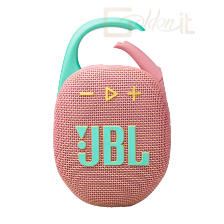 Hangfal JBL Clip5 Bluetooth Ultra-portable Waterproof Speaker Pink - JBLCLIP5PINK