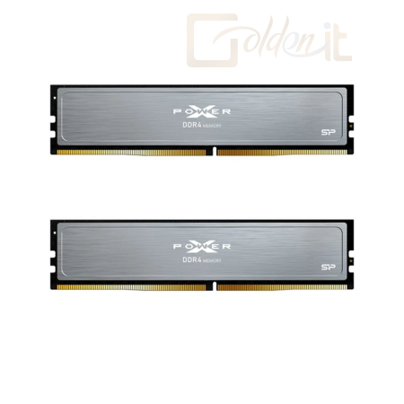 RAM Silicon Power 32GB DDR4 3200MHz Kit(2x16GB) XPower Pulse Black/Silver - SP032GXLZU320BDI