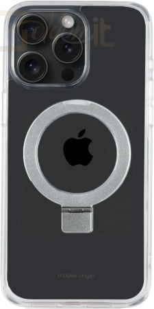 Okostelefon kiegészítő Mobile Origin RingMag Case for iPhone 15 Pro Max Clear - RMC-I15PROM-CLR