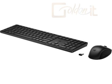 Billentyűzet HP 650 Wireless Keyboard and Mouse Combo Black HU - 4R013AA#AKC