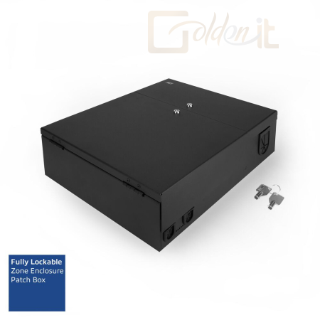 Hálózati eszközök ACT Lockable zone enclosure patch box 8 slots for fiber and copper - FA2035
