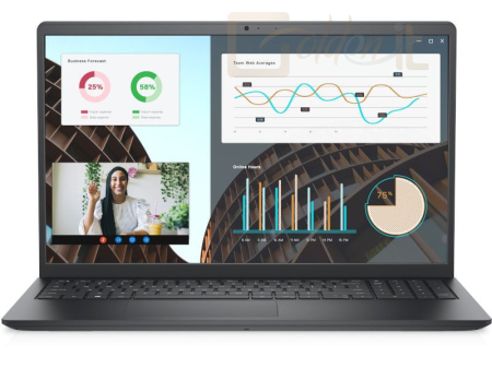 Notebook Dell Vostro 3530 Carbon Black - N3409PVNB3530EMEA01_UBU