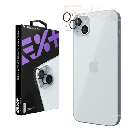 Okostelefon kiegészítő Next One LENS GLASS PROTECTION FOR IPHONE 15 - IPH-15-CAM-GLS