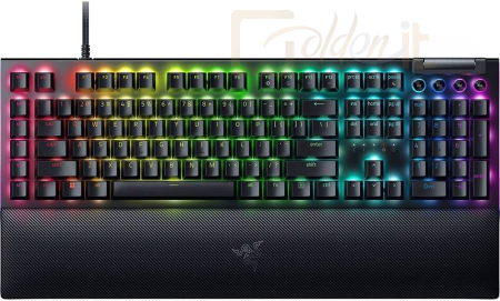 Billentyűzet Razer BlackWidow V4 Green Switch Keyboard Black UK - RZ03-04690300-R3W1