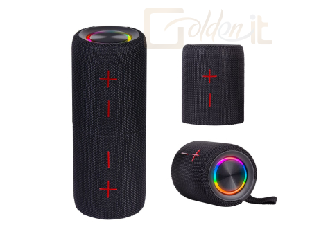 Hangfal Trevi XR 8A44 Double Bluetooth Speaker Black - XR 8A44 FEKETE