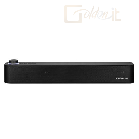 Hangfal Volkano Sabre 2.0 Portable Mini Soundbar Black - VK-3909-MS[V2]