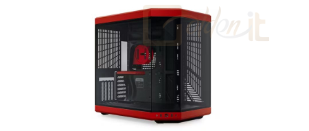 Ház HYTE Y70 Tempered Glass Black Cherry - CS-HYTE-Y70-BR