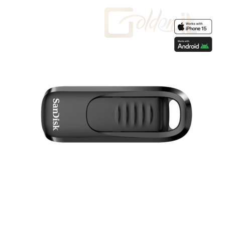 USB Ram Drive Sandisk 64GB Ultra Slider USB3.2 Black - SDCZ480-064G-G46