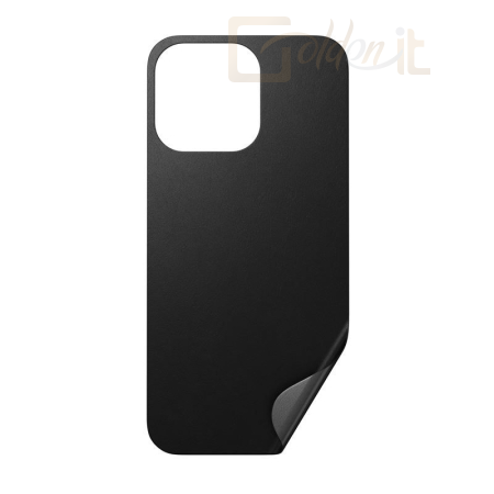 Okostelefon kiegészítő Nomad Leather Skin, black -  iPhone 13 Pro - NM01164685