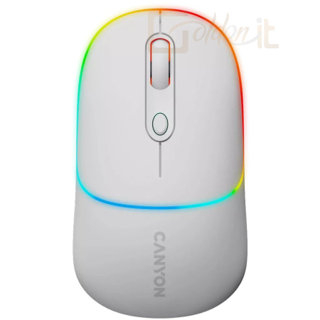 Egér Canyon MW-22 Dual Mode Wireless Bluetooth Mouse Snow White - CNS-CMSW22SW