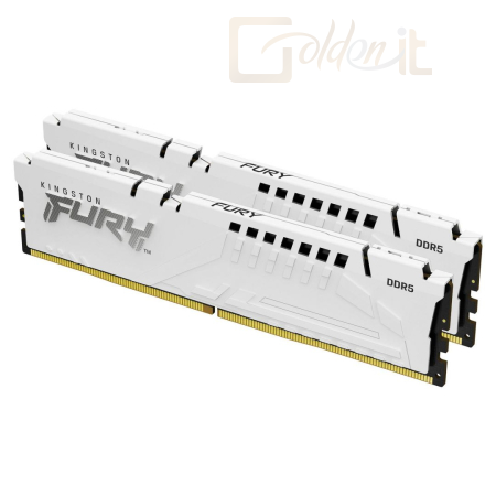 RAM Kingston 32GB DDR5 6000MHz Kit(2x16GB) Fury Beast Expo White - KF560C36BWE2K2-32