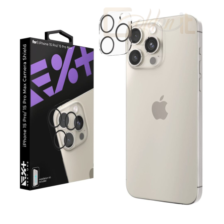 Okostelefon kiegészítő Next One lens Glass Protection for iPhone 15 Pro - IPH-15PRO-CAM-GLS