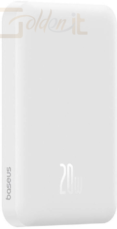 Powerbank vésztöltők Baseus MagPro Magnetic 5000mAh PowerBank White - P10064101223-00