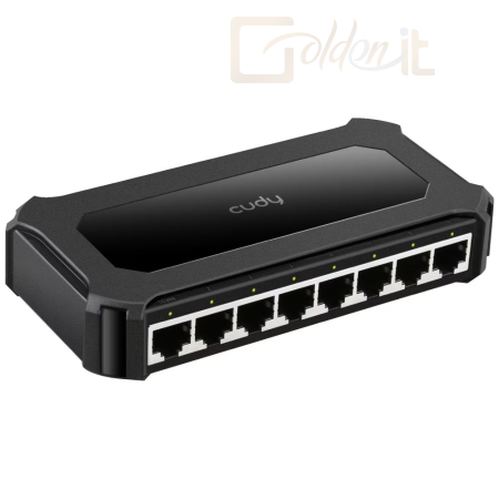 Hálózati eszközök Cudy GS108D 8-Port Gigabit Ethernet Switch Black - GS108D