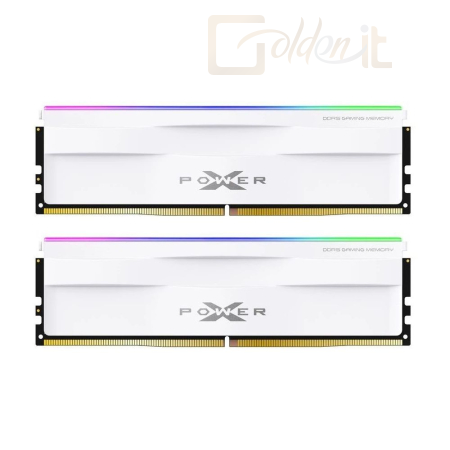 RAM Silicon Power 32GB DDR5 6000MHz Kit(2x16GB) XPower Zenith RGB White - SP032GXLWU600FDH
