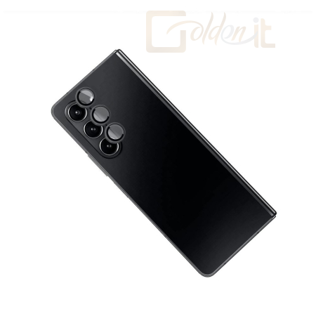 Okostelefon kiegészítő FIXED kamera üvegvédő Samsung Galaxy Z Flip 6 fekete - FIXGC2-1368-BK