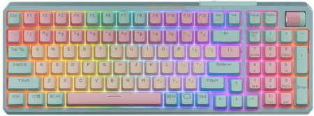 Billentyűzet Cooler Master MK770 V2 Mechanical Wireless Bluetooth Keyboard Macaron US - MK-770-MCKR1-US