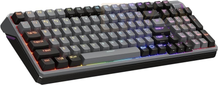 Billentyűzet Cooler Master MK770 V2 Wireless Bluetooth Keyboard Space Gray US - MK-770-GKKR1-US