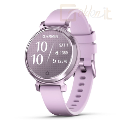 Okosóra Garmin Lily 2 Metallic Lilac with Lilac Silicone Band - 010-02839-01