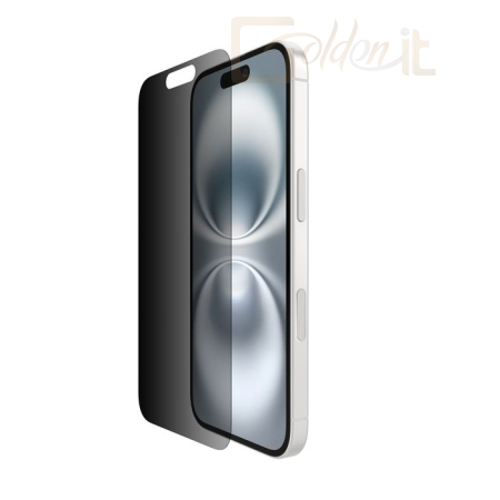 Okostelefon kiegészítő Belkin ScreenForce InvisiGlass Privacy Treated Screen Protector for iPhone 16/15/14 Pro - OVA167HQ