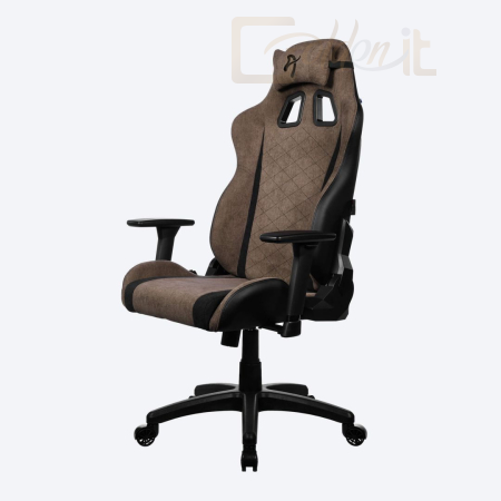 Gamer szék Arozzi Avanti Soft Fabric Gaming Chair Brown - AVANTI-SFB-BWN